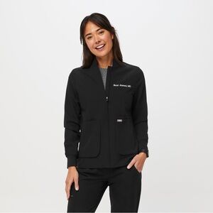 Figs - Black Sebina Scrub Jacket